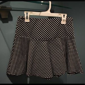 Polka dot skater skirt